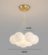 DreamGlow KidsChandelier – Moderne 3D-gedruckte Kinderzimmer
