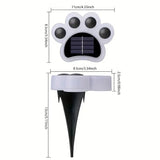 Kabellose Solarpfoten – Schaffen Sie die perfekte Atmosphäre in Ihrem Garten!-Leuchtezauber
