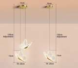 AuréaButterfly Moderne LED Schmetterling Pendelleuchte