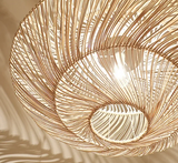 ZenRattan – Japanische Wabi-Sabi LED Pendelleuchte
