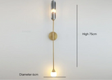 LustraVogue Aura – Moderne Luxus-Wandleuchte mit Glas-Schirm