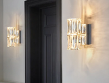Moderne Luxus-Kristall Wandlampe