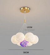 DreamGlow KidsChandelier – Moderne 3D-gedruckte Kinderzimmer