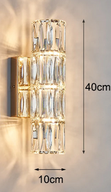 Moderne Luxus-Kristall Wandlampe