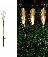 Fiberglas-Reed-Außenlampe (Solar)-Leuchtezauber